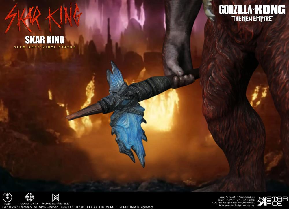 Godzilla x Kong: The New Empire Skar King Soft Vinyl Statue Gallery Image 8