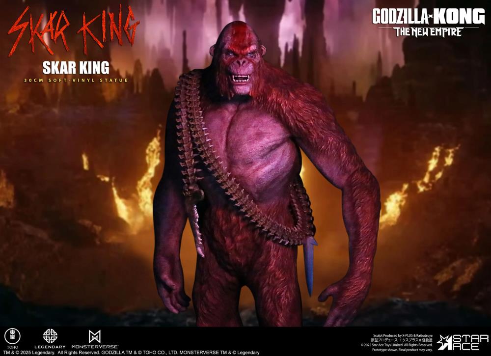 Godzilla x Kong: The New Empire Skar King Soft Vinyl Statue Gallery Image 5