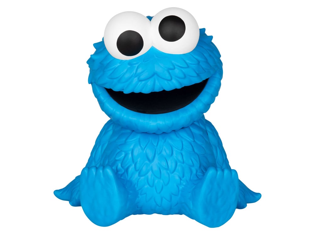 Sesame Street VPBP-019 Cookie Monster Palm-Sized Vinyl Piggy Bank Gallery Image 1