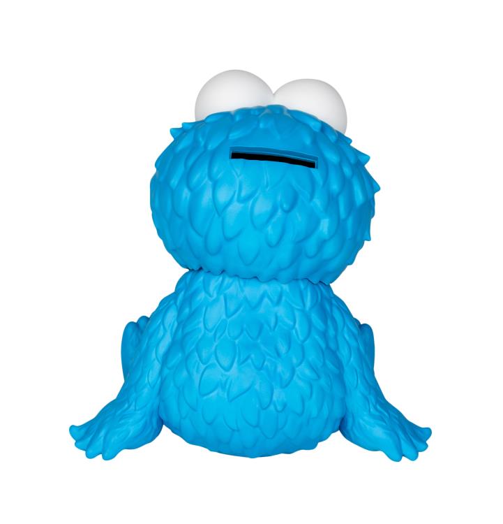 Sesame Street VPBP-019 Cookie Monster Palm-Sized Vinyl Piggy Bank Gallery Image 5