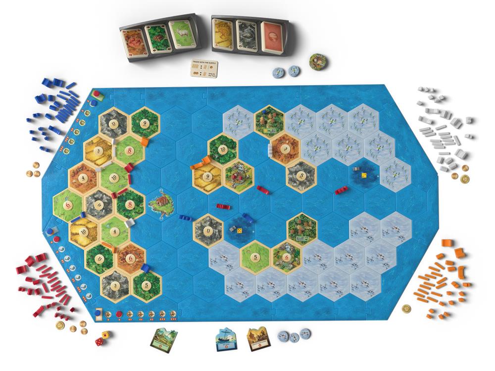 Catan: Explorers & Pirates (6th Edition) Expansion Gallery Image 3