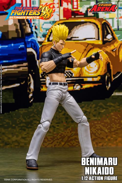 The King of Fighters '98 Ultimate Match Storm Arena Benimaru Nikaido 1/12 Scale Action Figure Gallery Image 10