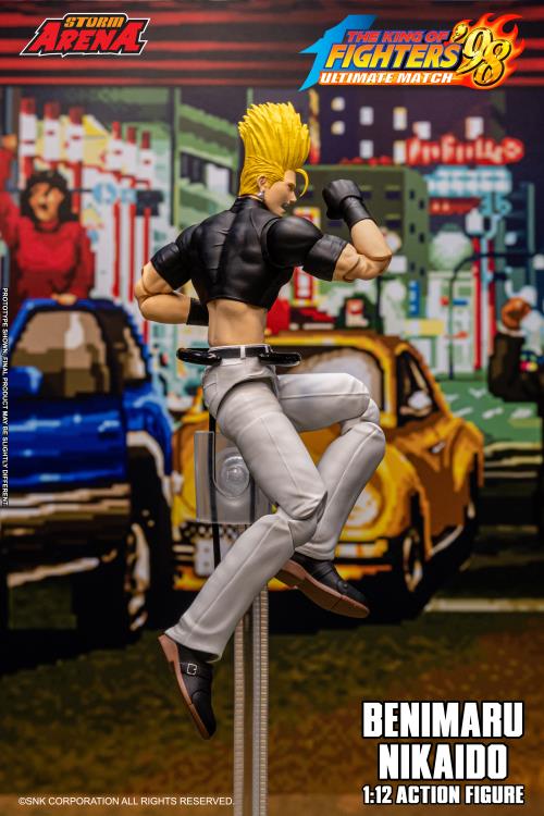 The King of Fighters '98 Ultimate Match Storm Arena Benimaru Nikaido 1/12 Scale Action Figure Gallery Image 4