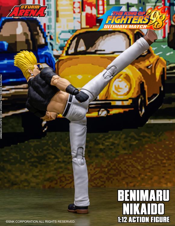 The King of Fighters '98 Ultimate Match Storm Arena Benimaru Nikaido 1/12 Scale Action Figure Gallery Image 13