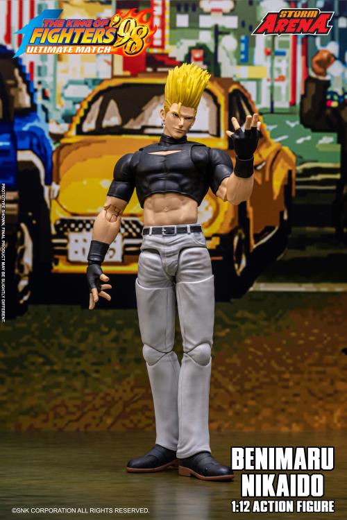 The King of Fighters '98 Ultimate Match Storm Arena Benimaru Nikaido 1/12 Scale Action Figure Gallery Image 22