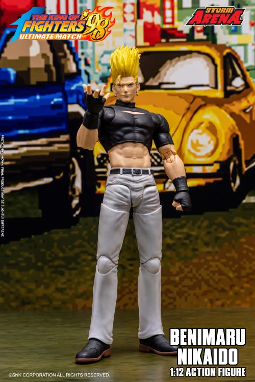 The King of Fighters '98 Ultimate Match Storm Arena Benimaru Nikaido 1/12 Scale Action Figure Gallery Image 7