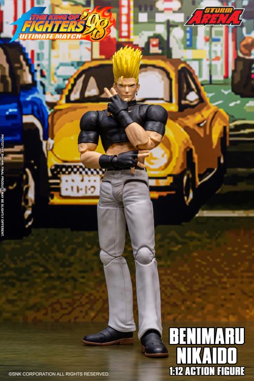 The King of Fighters '98 Ultimate Match Storm Arena Benimaru Nikaido 1/12 Scale Action Figure Gallery Image 20