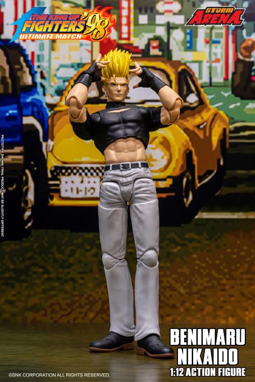 The King of Fighters '98 Ultimate Match Storm Arena Benimaru Nikaido 1/12 Scale Action Figure Gallery Image 19