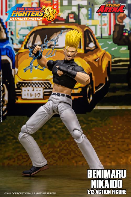 The King of Fighters '98 Ultimate Match Storm Arena Benimaru Nikaido 1/12 Scale Action Figure Gallery Image 17
