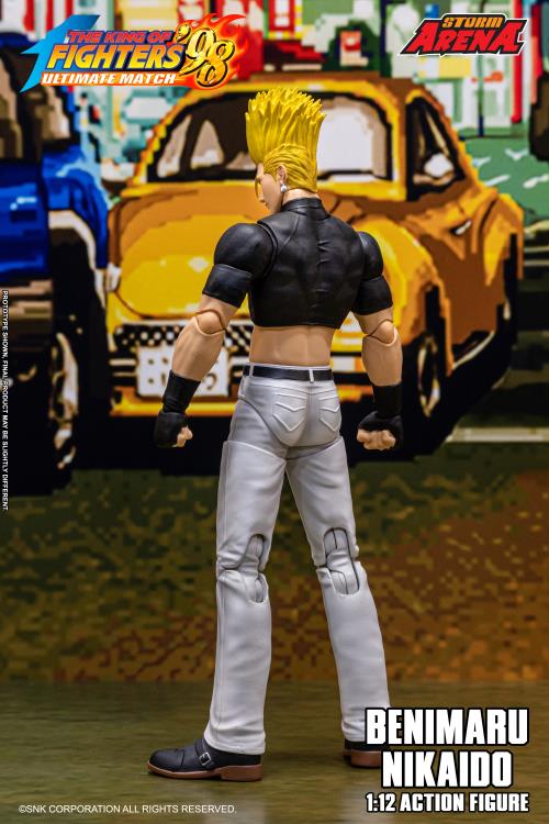 The King of Fighters '98 Ultimate Match Storm Arena Benimaru Nikaido 1/12 Scale Action Figure Gallery Image 11