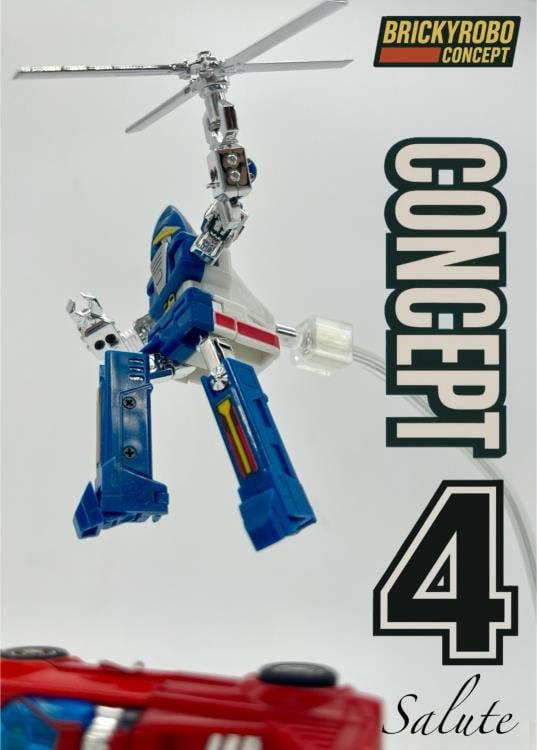 BrickyRobo Concept 4 Salute Figure Gallery Image 3