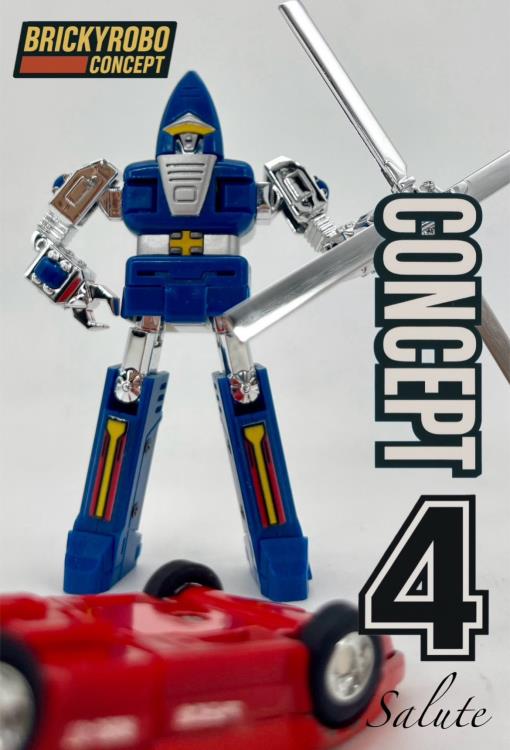 BrickyRobo Concept 4 Salute Figure Gallery Image 4