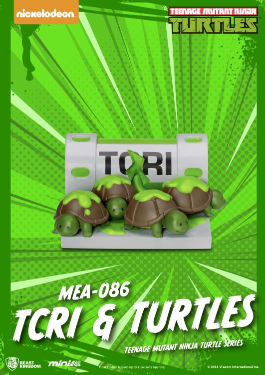 Teenage Mutant Ninja Turtles Mini Egg Attack  MEA-086 Boxed Set of 6 Figures Gallery Image 11