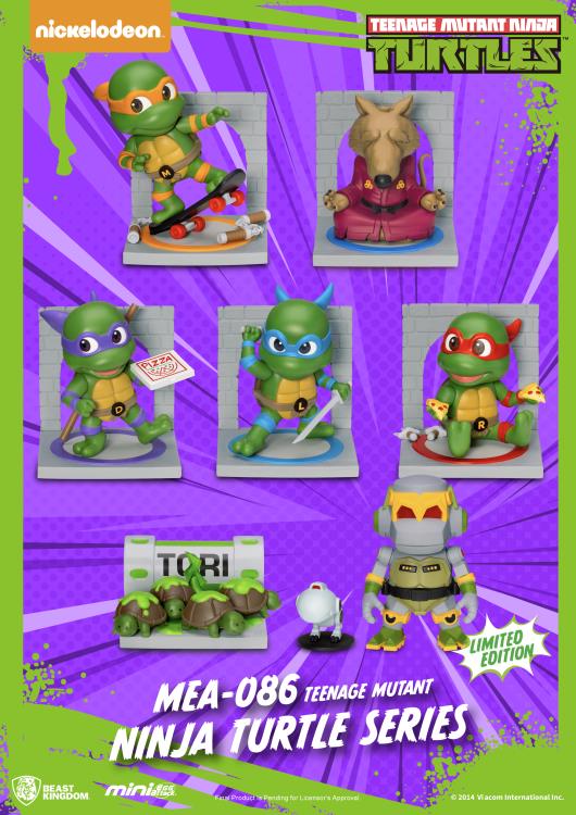 Teenage Mutant Ninja Turtles Mini Egg Attack  MEA-086 Boxed Set of 6 Figures Gallery Image 17