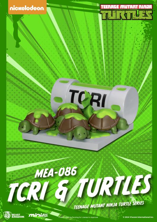 Teenage Mutant Ninja Turtles Mini Egg Attack  MEA-086 Boxed Set of 6 Figures Gallery Image 12