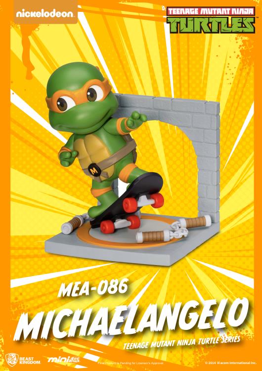 Teenage Mutant Ninja Turtles Mini Egg Attack  MEA-086 Boxed Set of 6 Figures Gallery Image 10