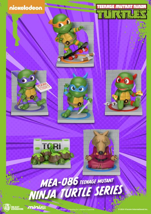 Teenage Mutant Ninja Turtles Mini Egg Attack  MEA-086 Boxed Set of 6 Figures Gallery Image 18