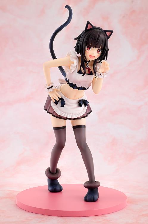 KonoSuba KD Colle Megumin (Light Novel Catgirl Ver.) Kadokawa Special Figure Set Gallery Image 5