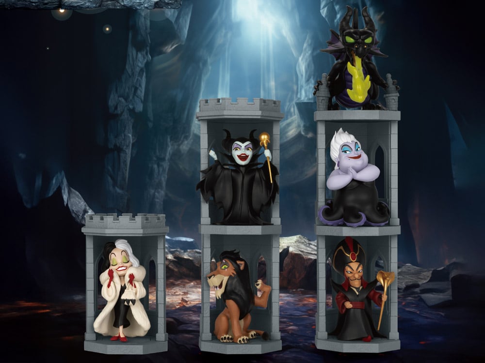 Disney Mini Egg Attack MEA-064 Disney Villains Tower Series Boxed