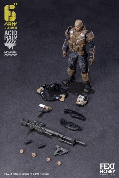 Acid Rain World: Novark FXH-AR 001-004 Set of 4 1/12 Scale Action