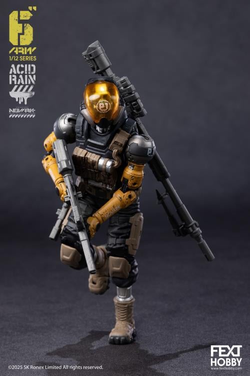 Acid Rain World: Novark FXH-AR 001-004 Set of 4 1/12 Scale Action Figures Gallery Image 24