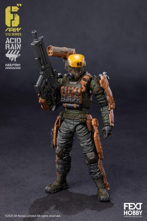 Acid Rain World: Novark FXH-AR 001-004 Set of 4 1/12 Scale Action Figures Gallery Image 34