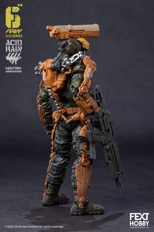 Acid Rain World: Novark FXH-AR 001-004 Set of 4 1/12 Scale Action Figures Gallery Image 32