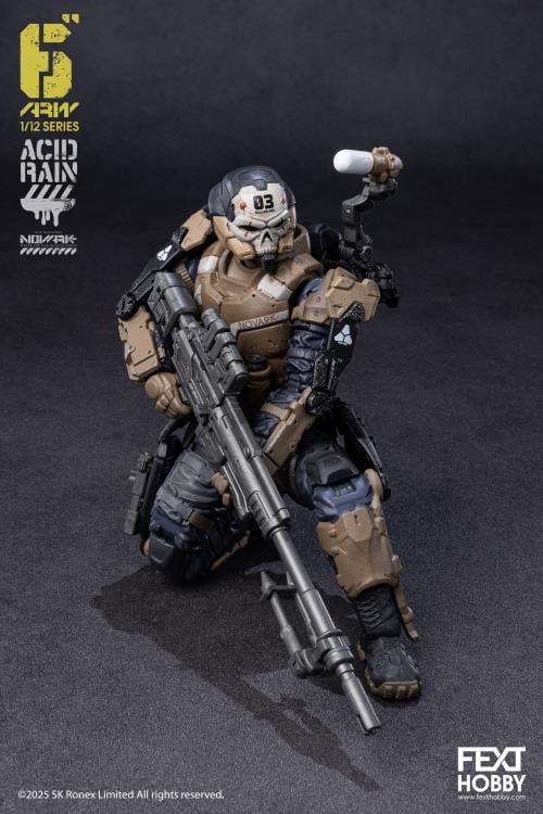 Acid Rain World: Novark FXH-AR 001-004 Set of 4 1/12 Scale Action