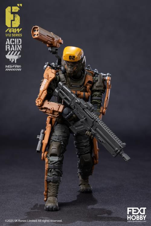 Acid Rain World: Novark FXH-AR 001-004 Set of 4 1/12 Scale Action Figures Gallery Image 33