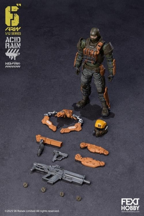 Acid Rain World: Novark FXH-AR 001-004 Set of 4 1/12 Scale Action