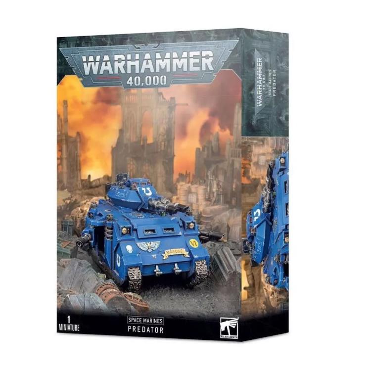Warhammer 40,000 Space Marines Predator Miniature Gallery Image 9