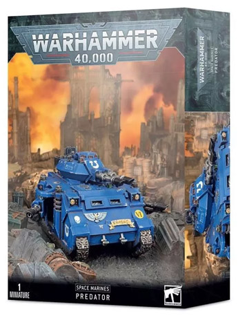 Warhammer 40,000 Space Marines Predator Miniature Gallery Image 2
