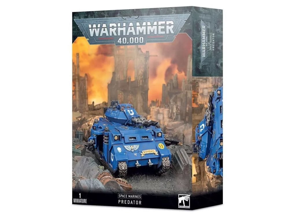 Warhammer 40,000 Space Marines Predator Miniature Gallery Image 1