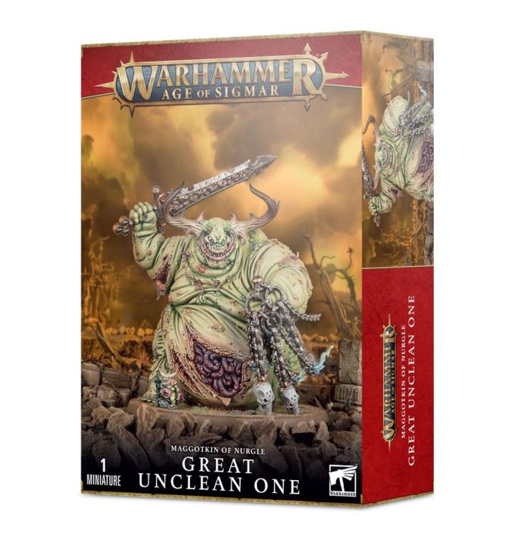 Warhammer Age of Sigmar Maggotkin of Nurgle Great Unclean One Miniature Gallery Image 8