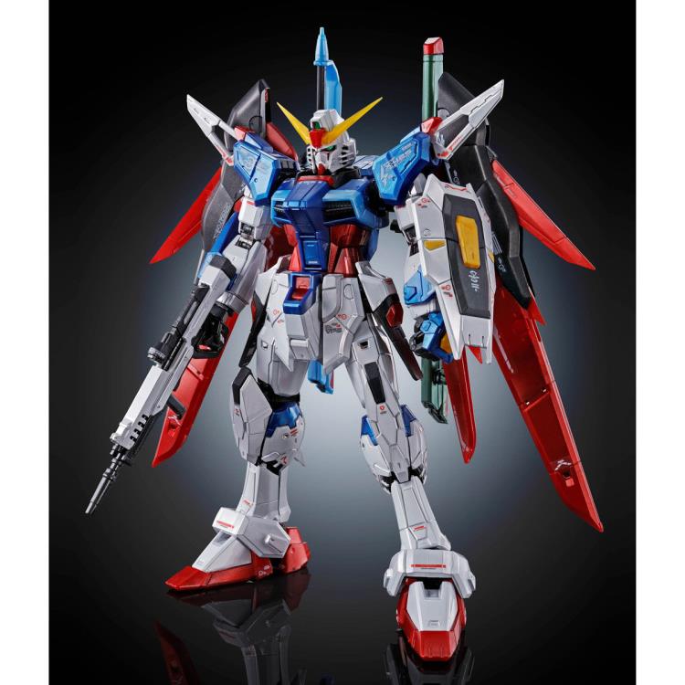 Mobile Suit Gundam SEED Destiny RG Destiny Gundam (Titanium Finish) 1/144 Scale Model Kit (Reissue) Gallery Image 3