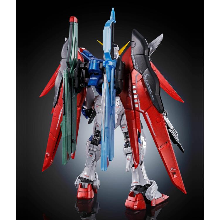 Mobile Suit Gundam SEED Destiny RG Destiny Gundam (Titanium Finish) 1/144 Scale Model Kit (Reissue) Gallery Image 4