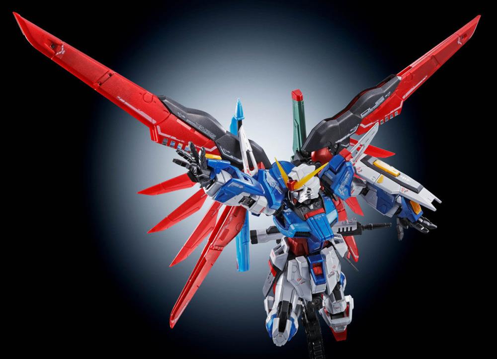 Mobile Suit Gundam SEED Destiny RG Destiny Gundam (Titanium Finish