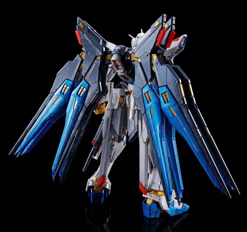 Mobile Suit Gundam SEED Destiny RG Strike Freedom Gundam (Titanium Finish) 1/144 Scale Model Kit (Reissue) Gallery Image 5