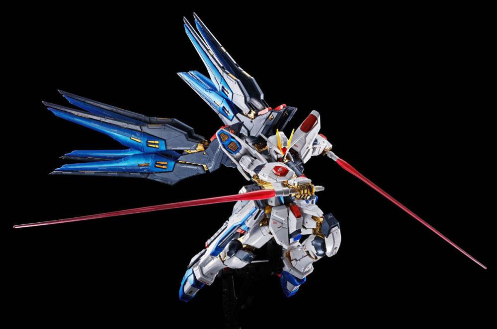 Mobile Suit Gundam SEED Destiny RG Strike Freedom Gundam (Titanium Finish) 1/144 Scale Model Kit (Reissue) Gallery Image 7