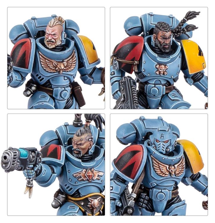 Warhammer 40,000 Space Wolves Grey Hunters Citadel Miniatures Set Gallery Image 5