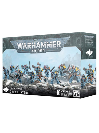 Warhammer 40,000 Space Wolves Grey Hunters Citadel Miniatures Set Gallery Image 2