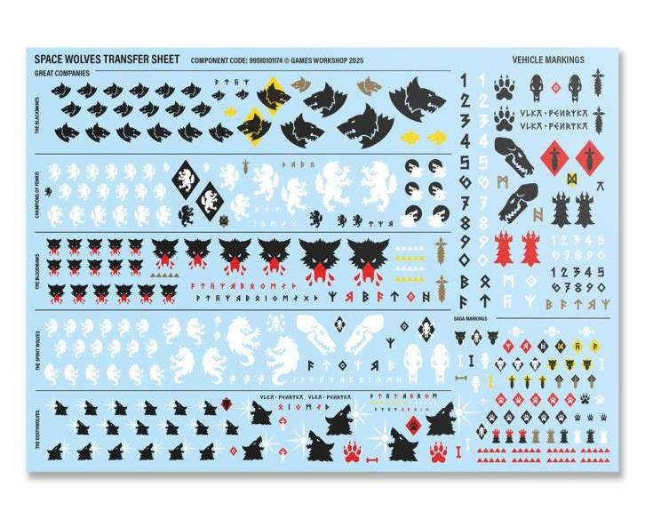 Warhammer 40,000 Space Wolves Grey Hunters Citadel Miniatures Set Gallery Image 6