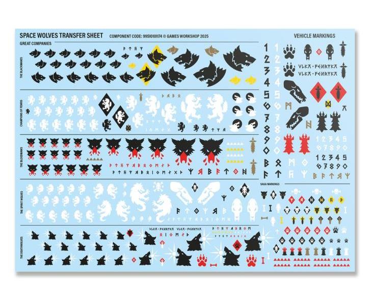 Warhammer 40,000 Space Wolves Blood Claws Citadel Miniatures Set Gallery Image 6