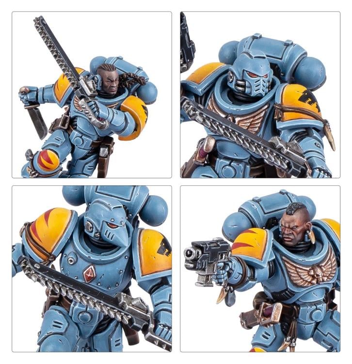 Warhammer 40,000 Space Wolves Blood Claws Citadel Miniatures Set Gallery Image 4
