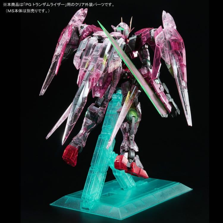 Mobile Suit Gundam 00 PG Gundam 00 Trans-Am Raiser (Clear Color Body) 1/60 Scale Armor Expansion Set (Reissue) Gallery Image 4