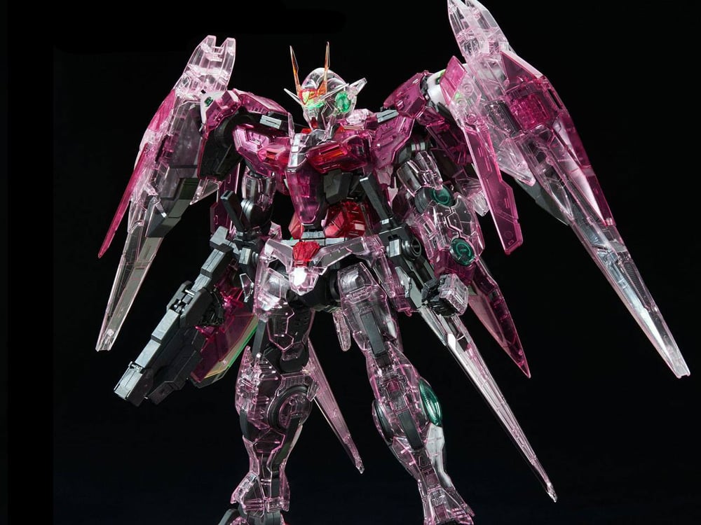Mobile Suit Gundam 00 PG Gundam 00 Trans-Am Raiser (Clear Color Body) 1/60 Scale Armor Expansion Set (Reissue) Gallery Image 1