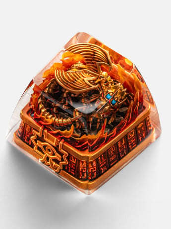 Yu-Gi-Oh! The Winged Dragon of Ra Artisan Resin Keycap Gallery Image 2
