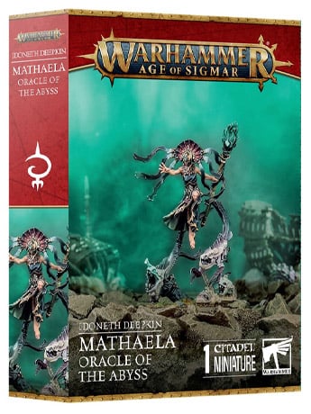 Warhammer Age of Sigmar Idoneth Deepkin Mathaela, Oracle of Abyss Citadel Miniature Gallery Image 2