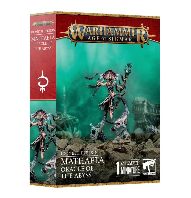 Warhammer Age of Sigmar Idoneth Deepkin Mathaela, Oracle of Abyss Citadel Miniature Gallery Image 6