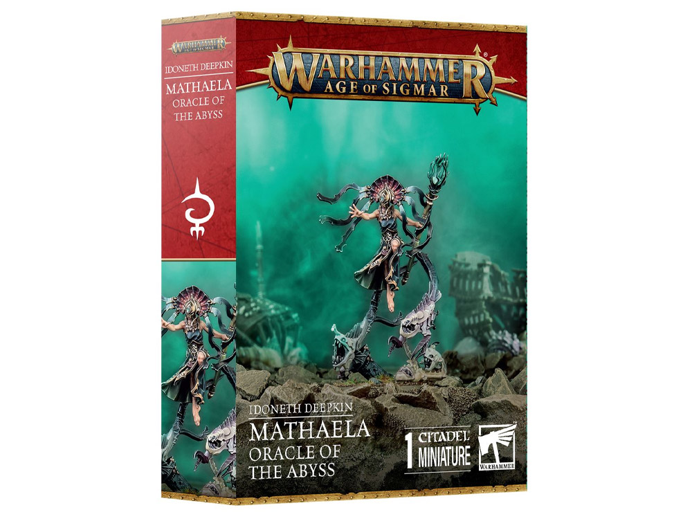 Warhammer Age of Sigmar Idoneth Deepkin Mathaela, Oracle of Abyss Citadel Miniature Gallery Image 1